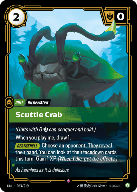 Scuttle Crab - 053/219