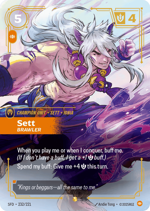 Sett, Brawler - 232/221
