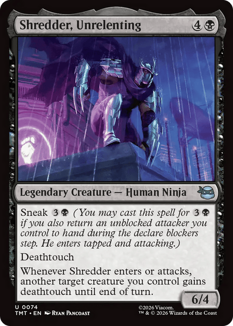 Shredder, Unrelenting - 74