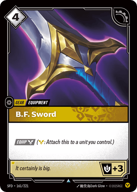 B.f. Sword - 161/221