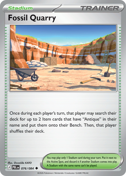 Fossil Quarry - 076/084