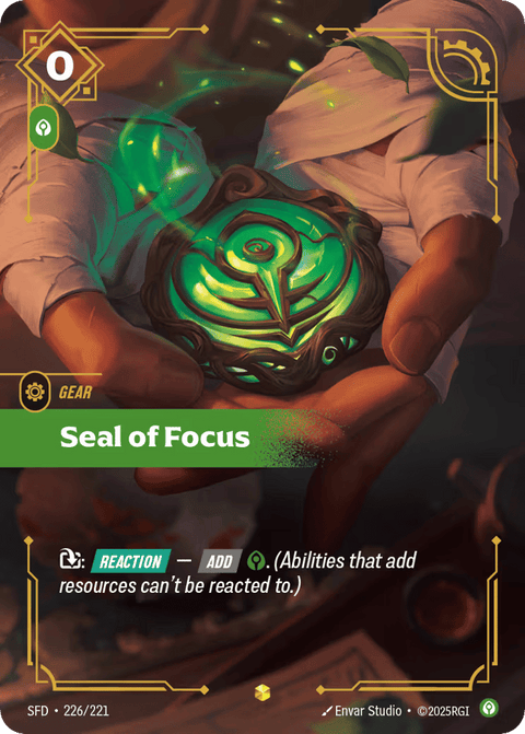 Seal Of Focus - 226/221