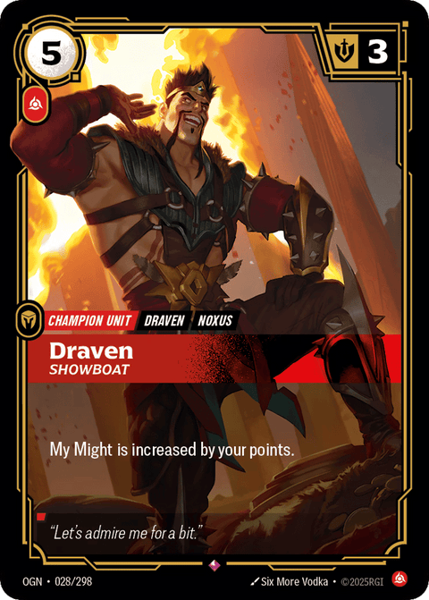 Draven, Showboat - 028/298