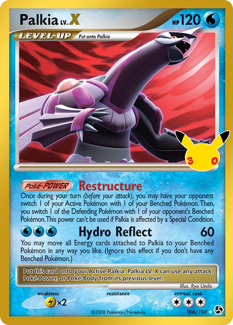 Palkia LV.X [30th Celebration] - 106/106