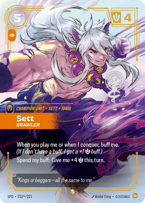 Sett, Brawler - 232*/221