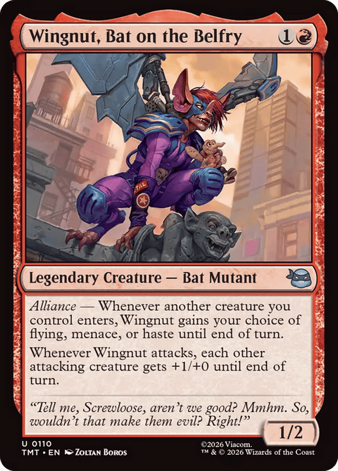 Wingnut, Bat on the Belfry - 110