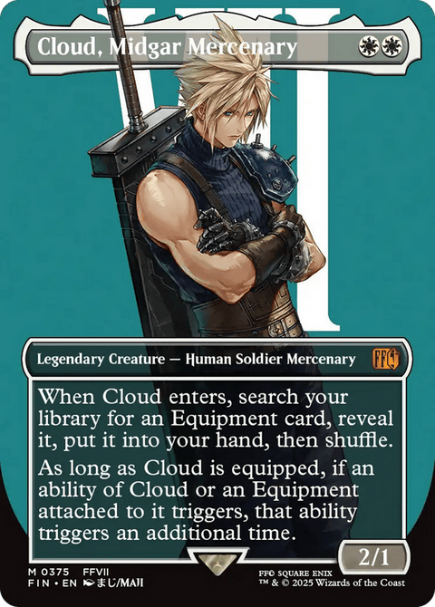 Cloud, Midgar Mercenary - 375
