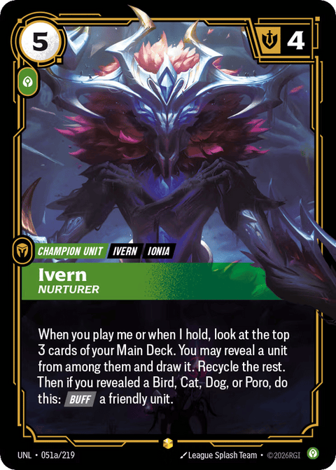 Ivern, Nurturer - 051a/219