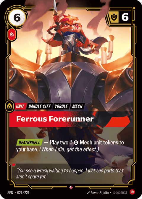 Ferrous Forerunner - 021/221
