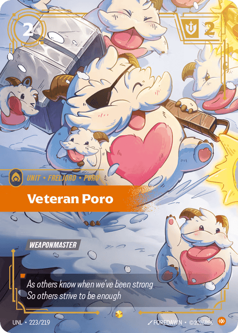 Veteran Poro - 223/219