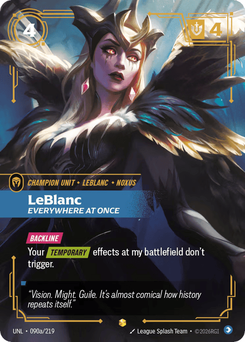 Leblanc, Everywhere At Once - 090a/219
