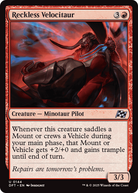 Reckless Velocitaur - 144
