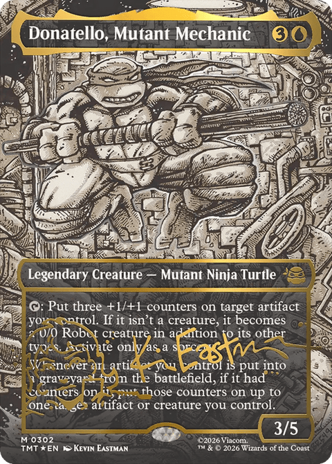 Donatello, Mutant Mechanic - 302