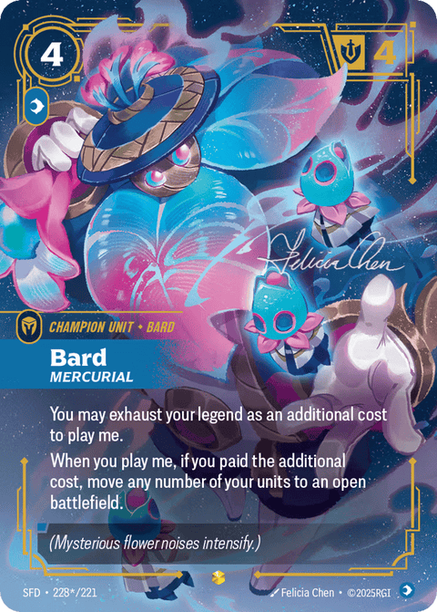Bard, Mercurial - 228*/221