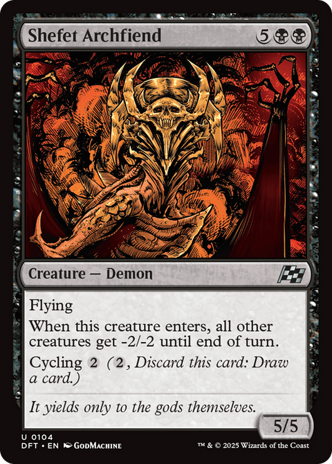 Shefet Archfiend - 104