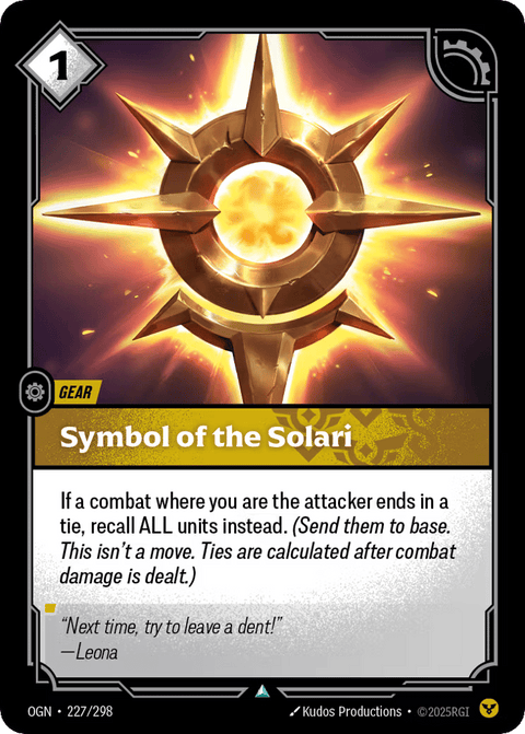 Symbol Of The Solari - 227/298