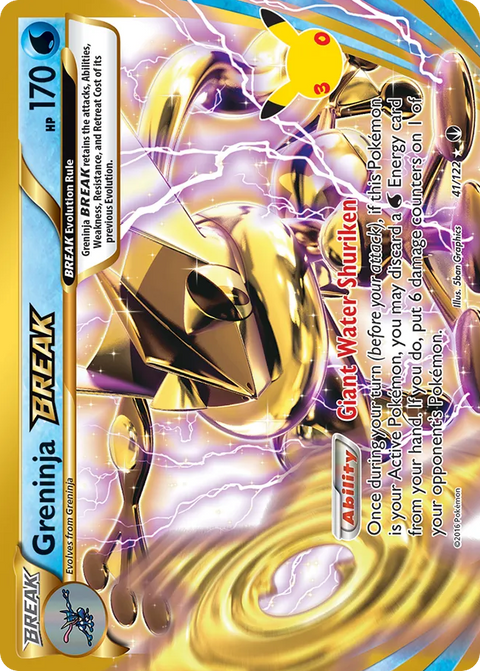 Greninja BREAK [30th Celebration] - 41/122