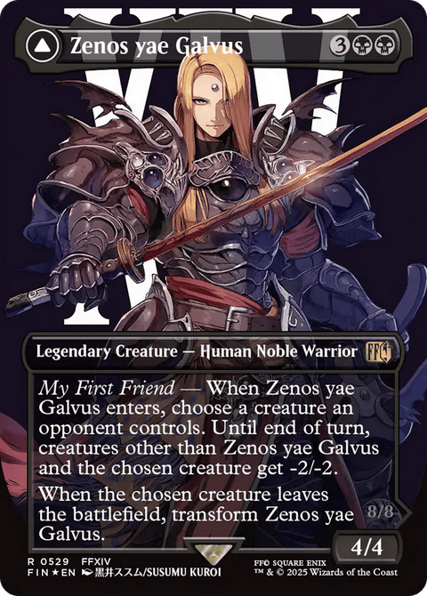 Zenos yae Galvus // Shinryu, Transcendent Rival - 529
