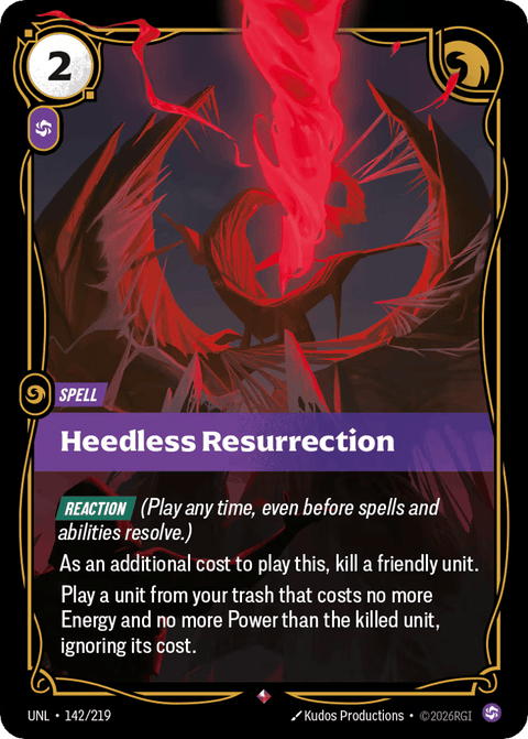 Heedless Resurrection - 142/219
