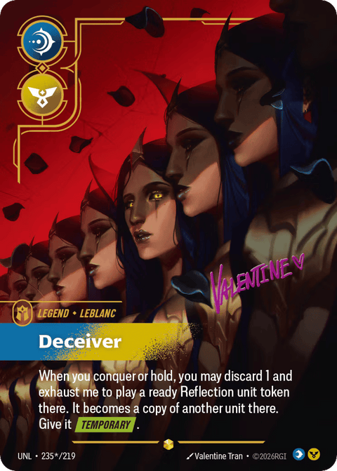 Deceiver - 235*/219