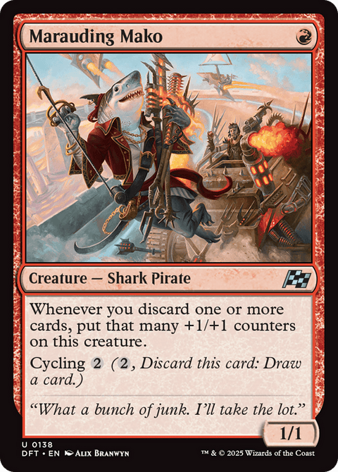 Marauding Mako - 138