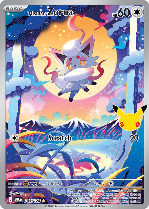 Hisuian Zorua - 145/128