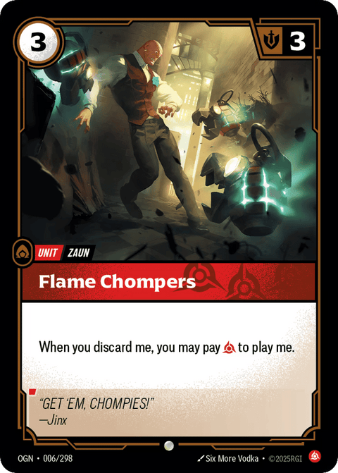 Flame Chompers - 006/298