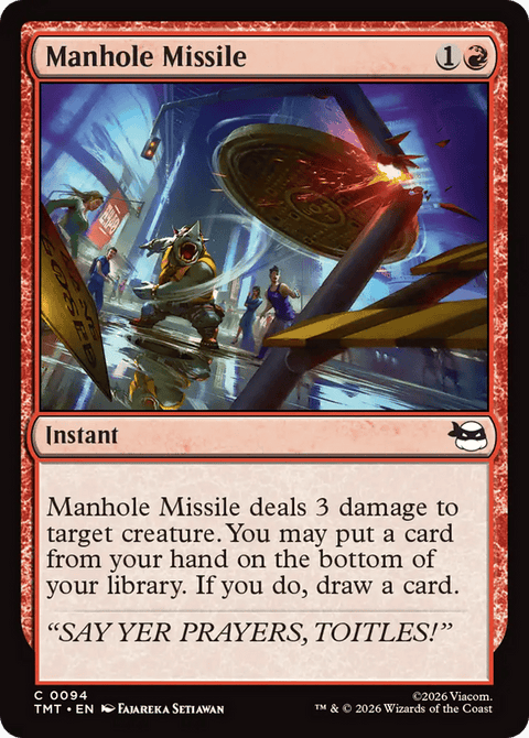Manhole Missile - 94