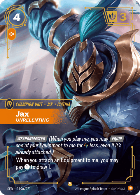 Jax, Unrelenting - 119a/221