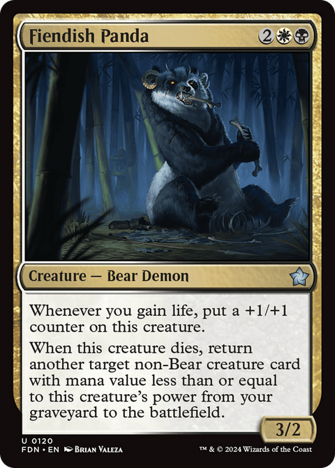 Fiendish Panda - 120