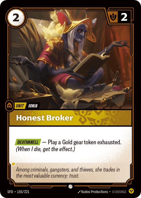 Honest Broker - 155/221