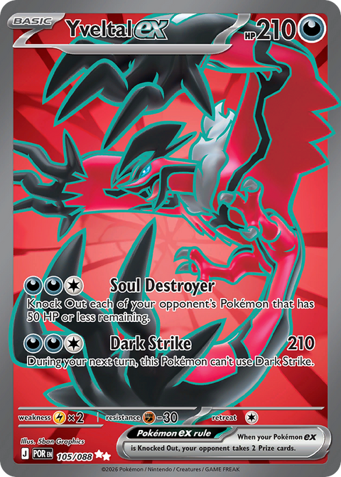 Yveltal EX - 105/088