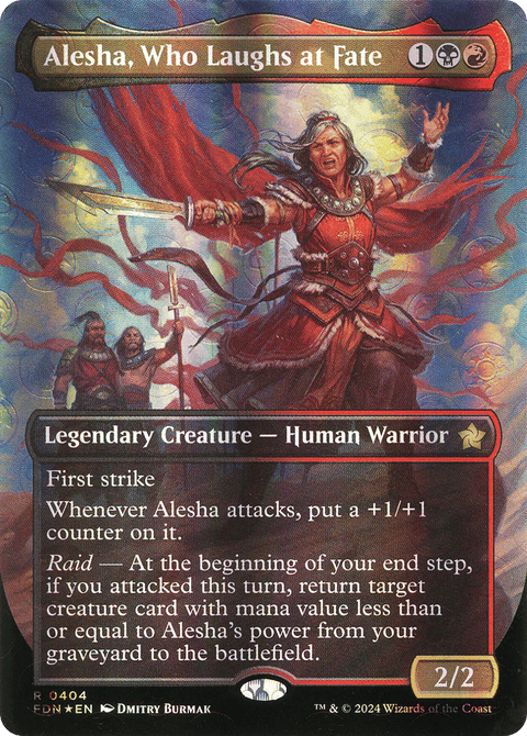 Alesha, Who Laughs at Fate - 404