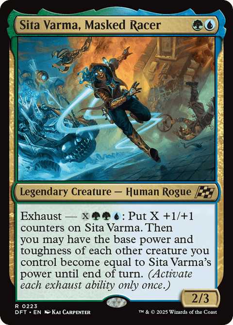 Sita Varma, Masked Racer - 223