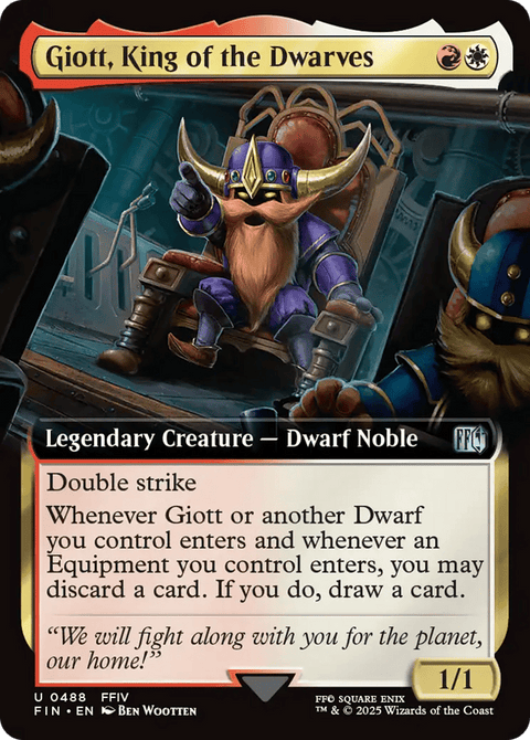 Giott, King of the Dwarves - 488