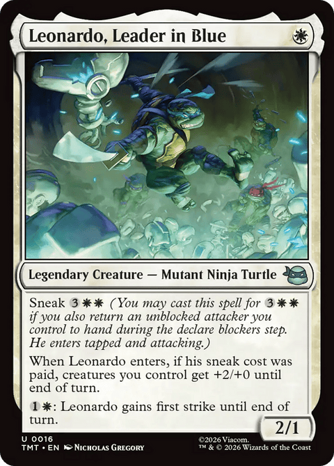 Leonardo, Leader in Blue - 16