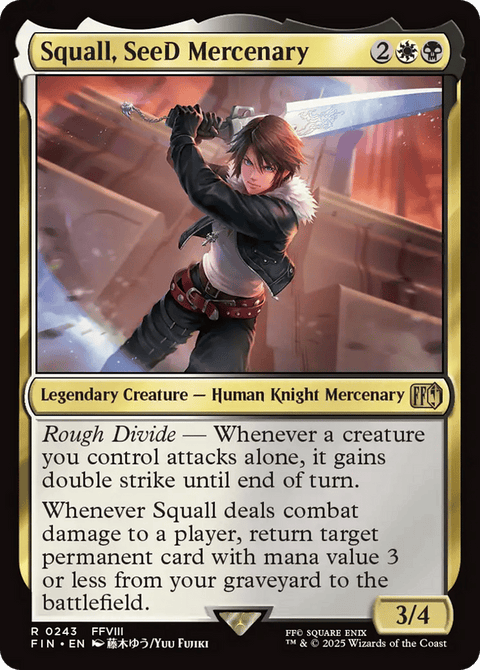 Squall, SeeD Mercenary - 243