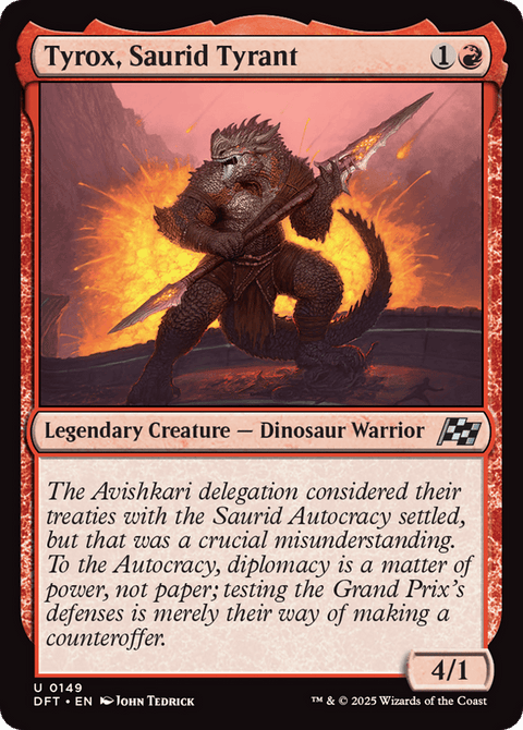Tyrox, Saurid Tyrant - 149