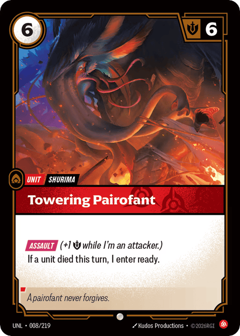 Towering Pairofant - 008/219