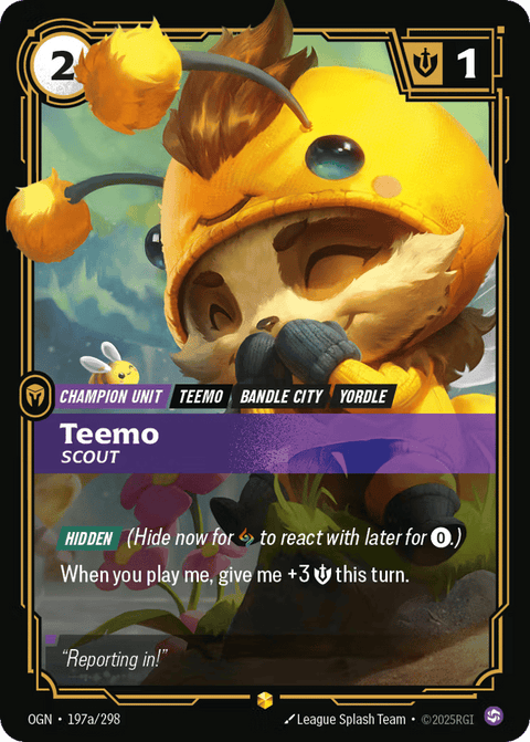Teemo, Scout - 197a/298