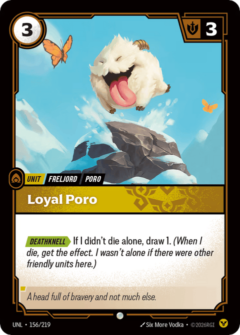 Loyal Poro - 156/219