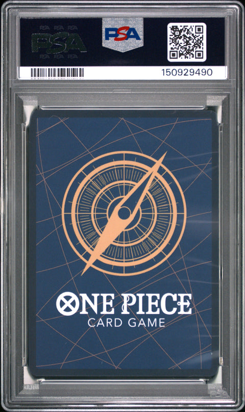 2025 ONE PIECE JAPANESE PORTGAS D. ACE ALTERNATE ART PRB02-018 PSA 10
