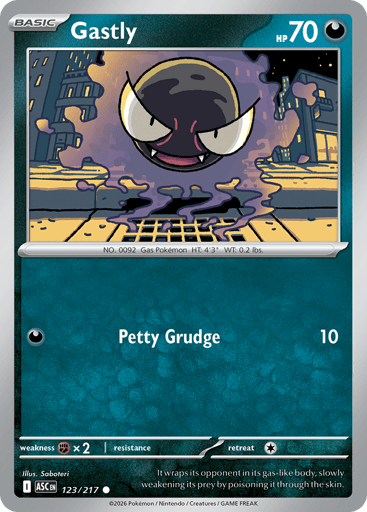 Gastly - 123/217