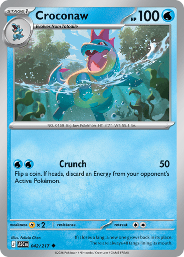 Croconaw - 042/217