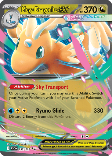 Mega Dragonite EX - 152/217