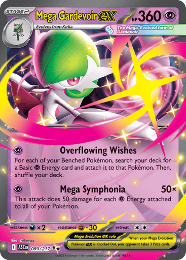 Mega Gardevoir EX - 089/217