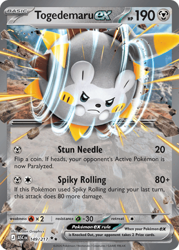 Togedemaru EX - 149/217