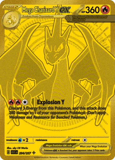 Mega Charizard Y EX - 294/217