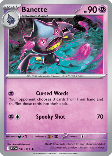 Banette - 091/217