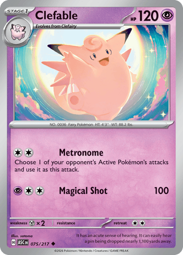 Clefable - 075/217